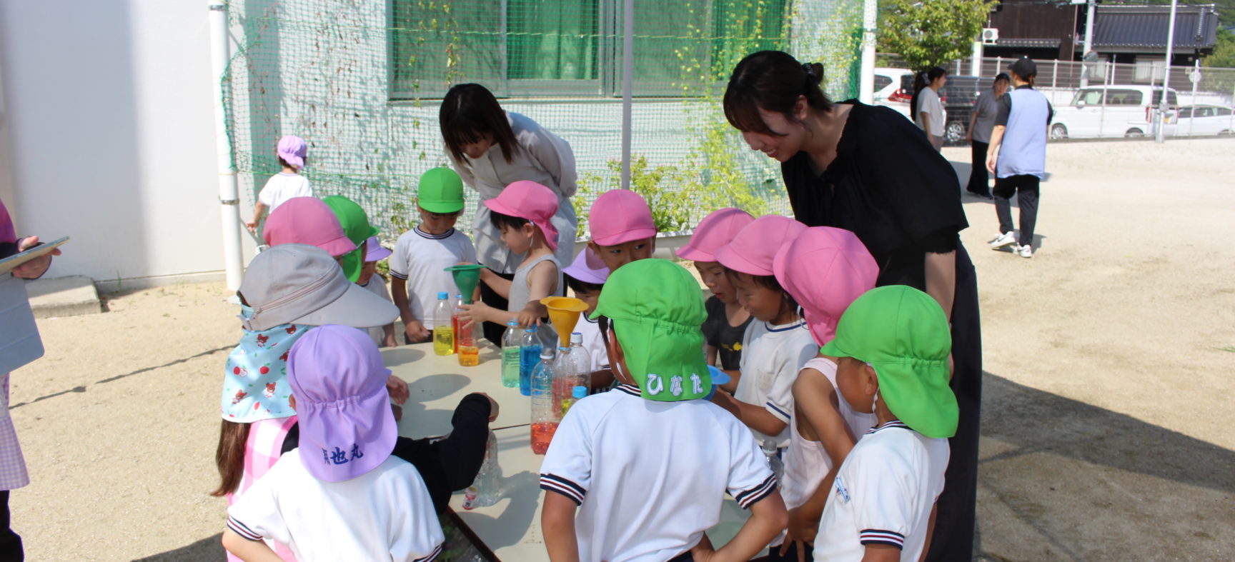 早良中学校ブロック（早良中学校・内野小学校・脇山小学校・早良小学校）の先生方の保育園見学がありました。