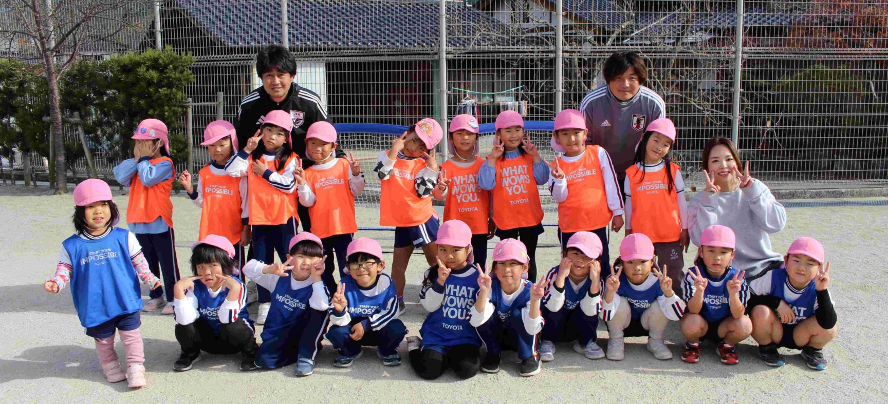 サッカー教室がありました！