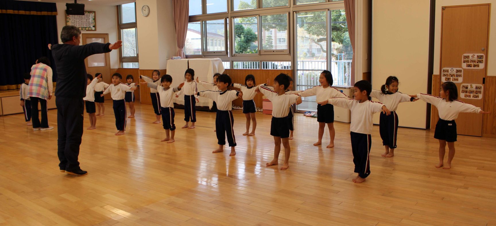 体育教室がありました！