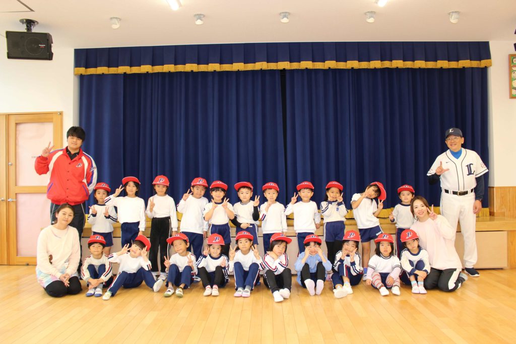 野球教室がありました！