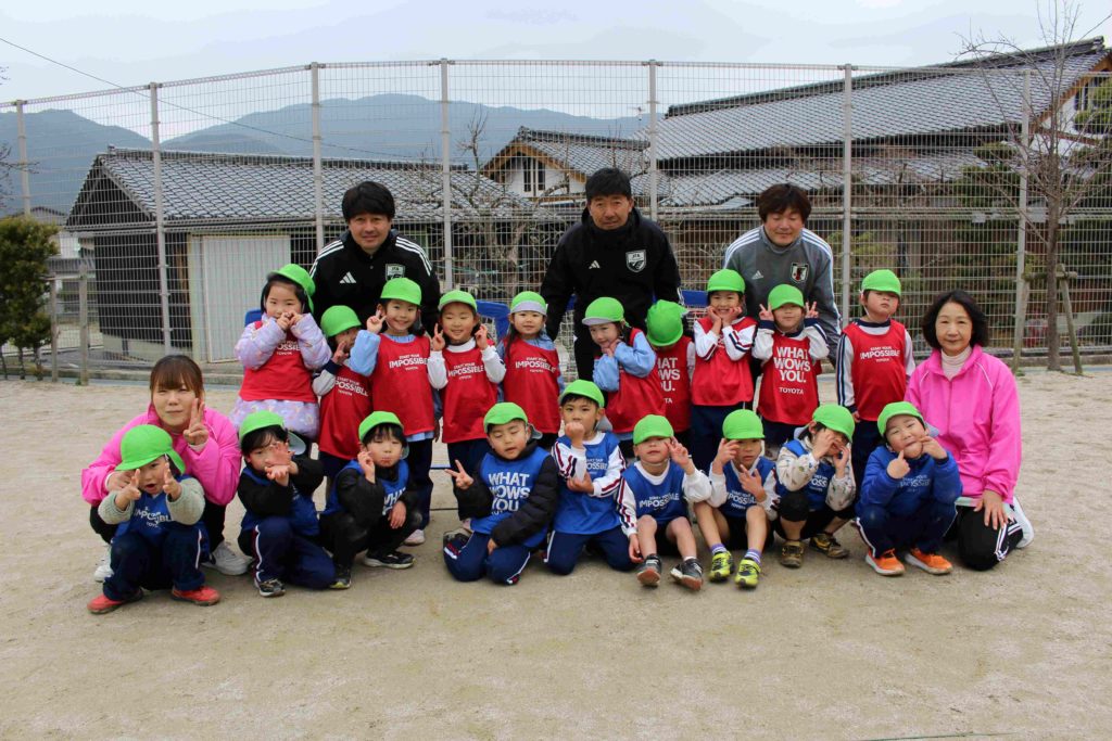 サッカー教室がありました！