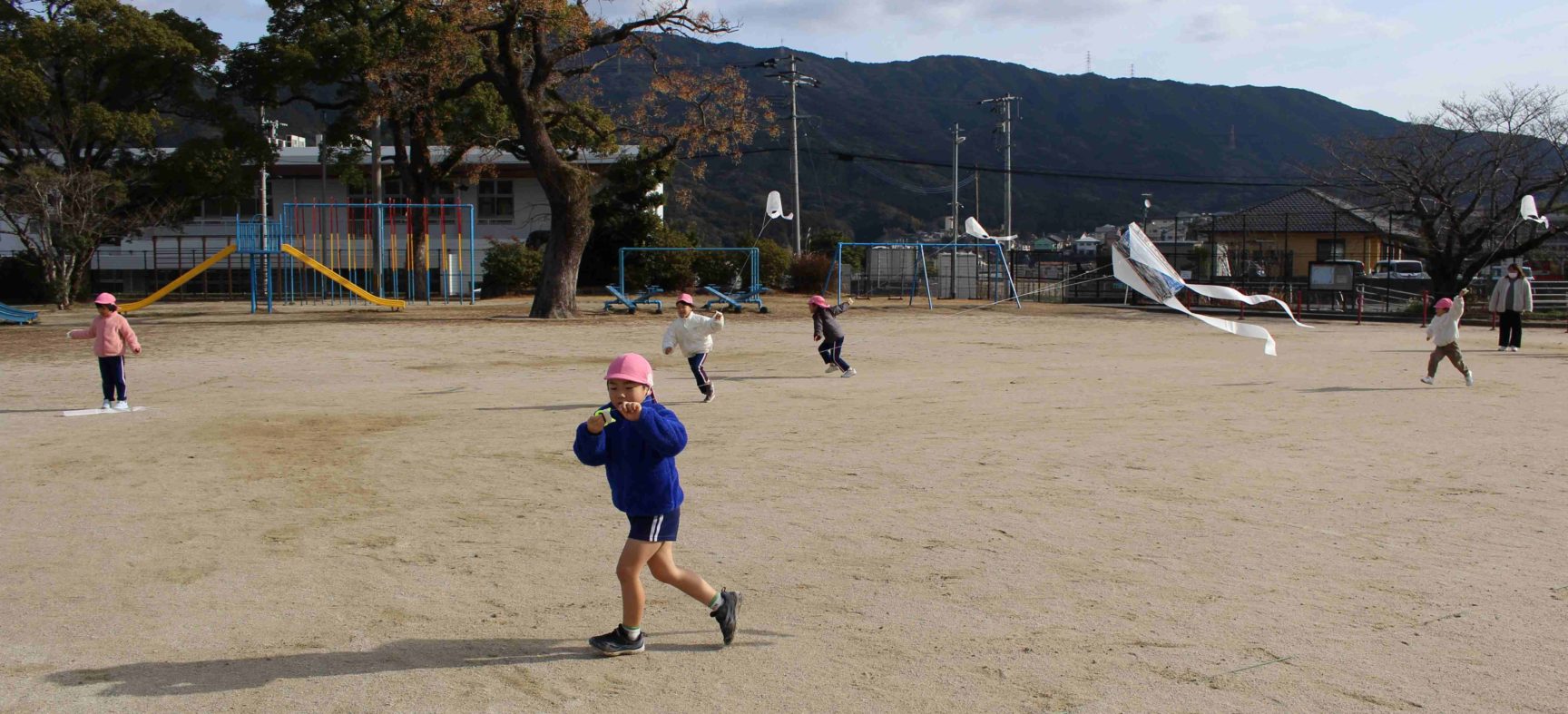 たこあげ・保育参加⑥がありました！