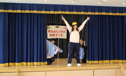 ３月生まれの誕生会がありました！