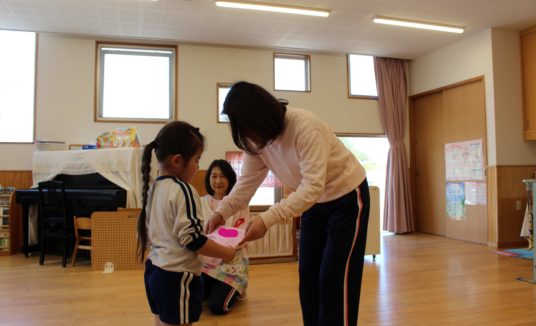 クラス修了式がありました！